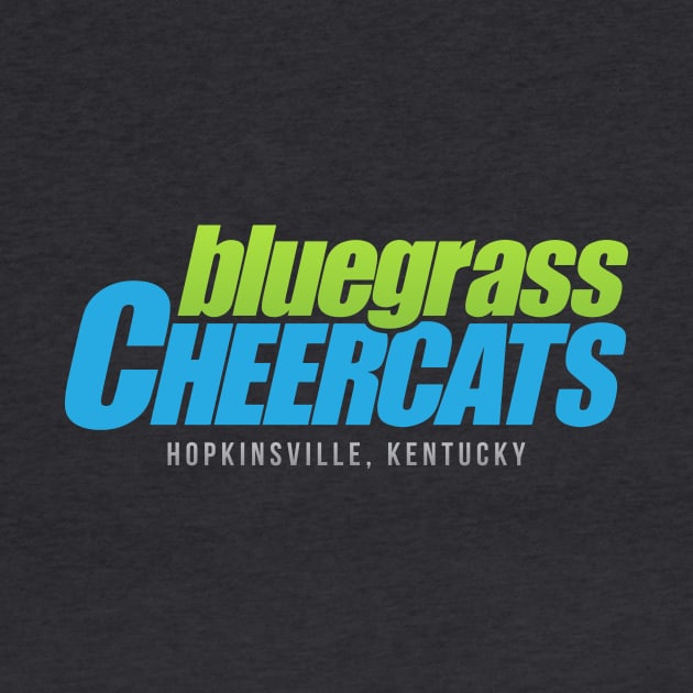 Green/Blue Logo by bluegrasscheercats